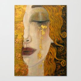 Gustav Klimt - Golden Tears ,No.1, Canvas Print