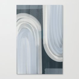 Abstract Paint poster Canvas Print