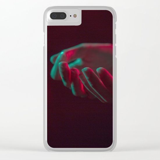 Hands 2 Clear iPhone Case