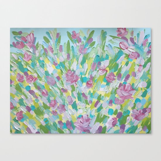 Spring flowering Canvas Print