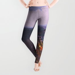 Selective Photo Of Green Leafed Plants Leggings