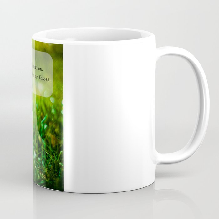 The Hunger Games Dandelion Quote  Coffee Mug
