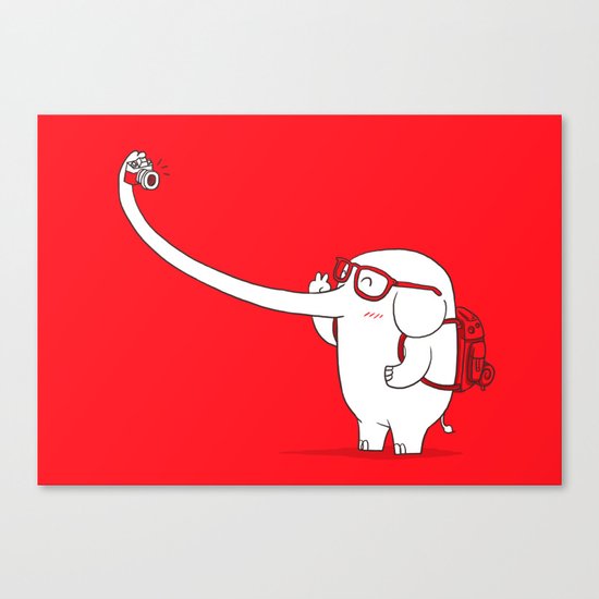 Lonely Traveller Canvas Print