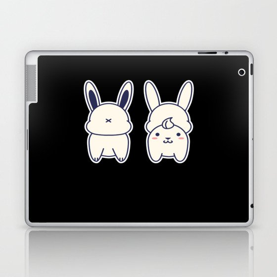 Cute Anime Bunny Manga Kawaii Laptop & iPad Skin