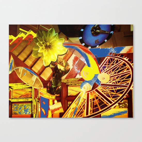 Collage Love-Under Pressure Canvas Print