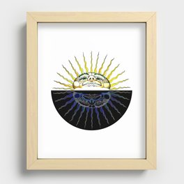 Fat Old Sun Recessed Framed Print