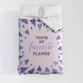 My Favorite Flavor Comforter