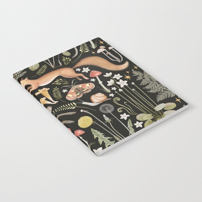Enchanted Magical Midnight Forest II Notebook