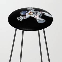 spacemen falling into blackhole Counter Stool