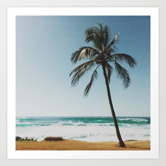 By the Beach Art Print