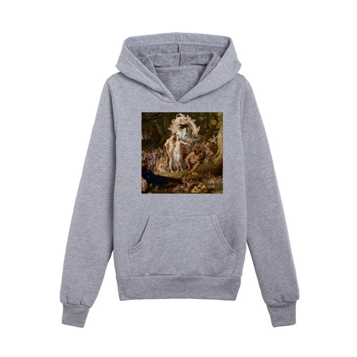 The Reconciliation of Oberon and Titania Kids Pullover Hoodie