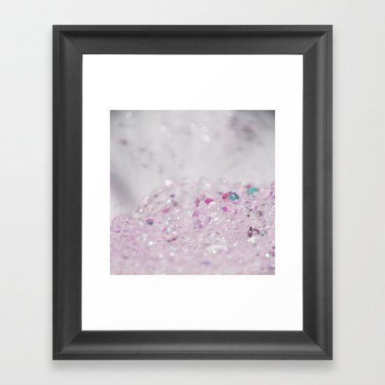 Pink Bling Framed Art Print