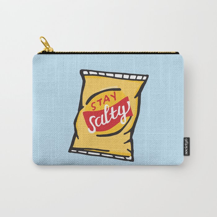 Stay Salty Potato Chips Carry-All Pouch