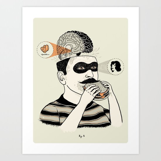 Hipotalamus Art Print