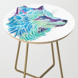 Colorful Fox Side Table