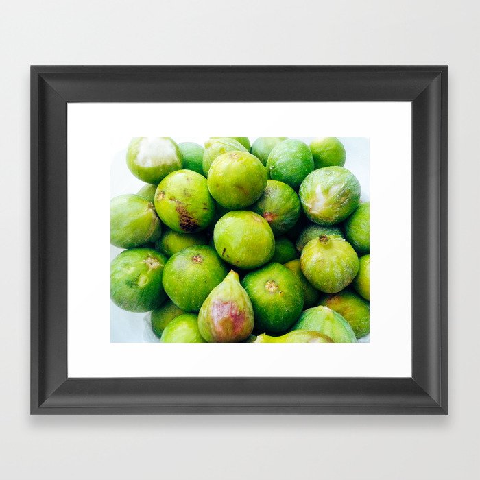 Organic Figs from Cyprus Framed Art Print