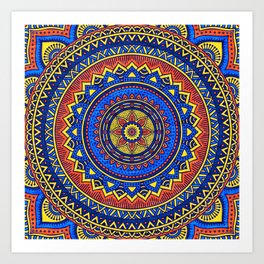 buddhist mandala art prints society6