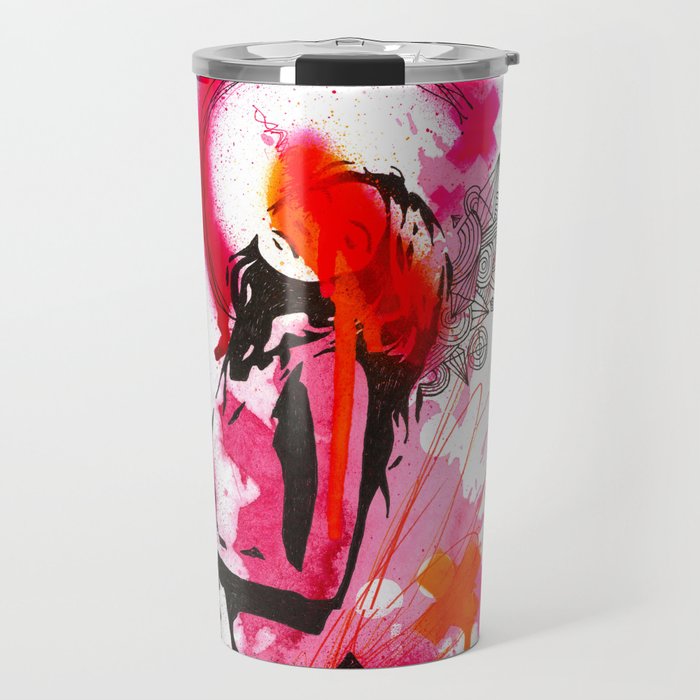 Red Travel Mug