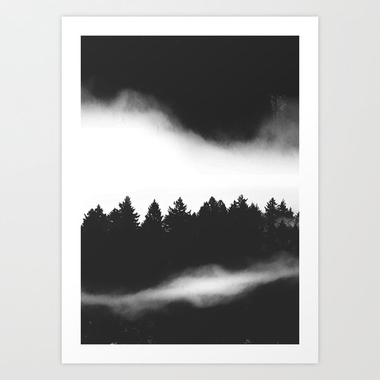 The Woods are calling Art Print