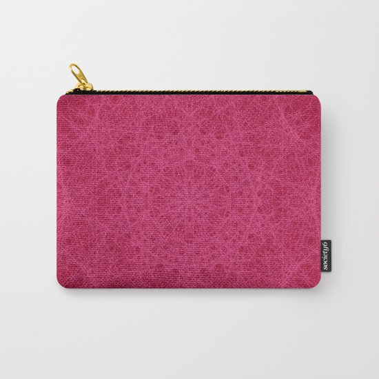 Red Mandala Carry-All Pouch