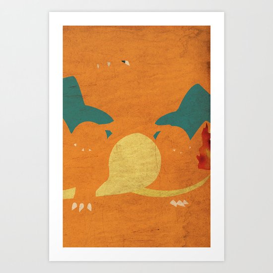 Charizard Art Print