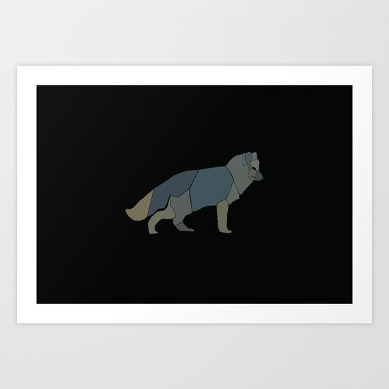 Magic Fox Art Print