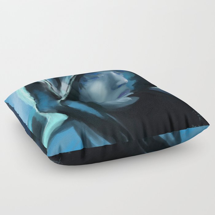 Blue Serenity Floor Pillow