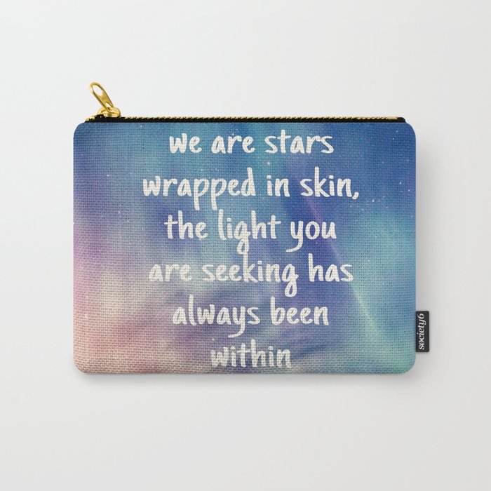 Stars Wrapped Carry-All Pouch
