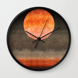"Sabana night light moon & stars" Wall Clock