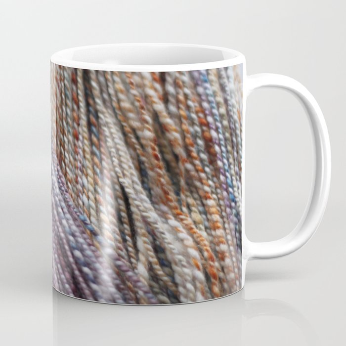 Handspun Yarn Coffee Mug
