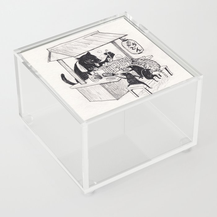 The black panther oden Acrylic Box