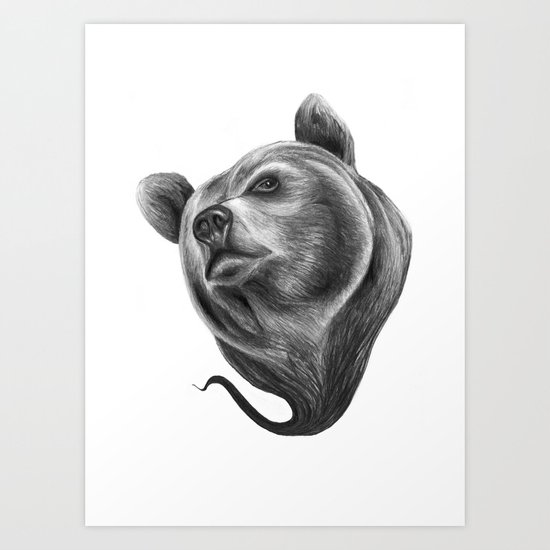Hey! Art Print