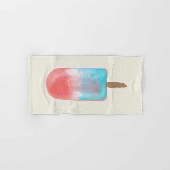 A Colorful Popsicle Hand & Bath Towel
