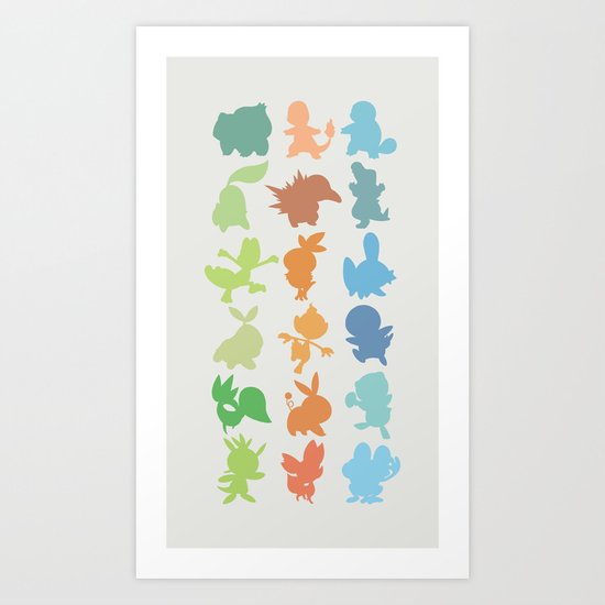 The Starters Art Print