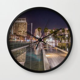 Downtown San Diego cityscape Wall Clock