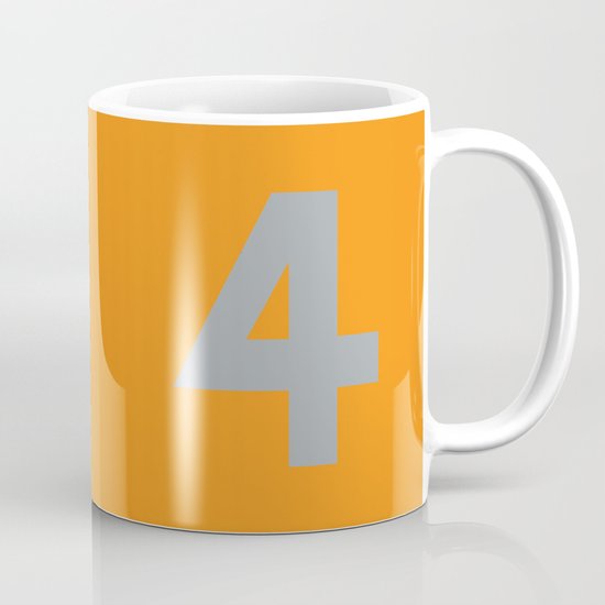 Number 4 Mug