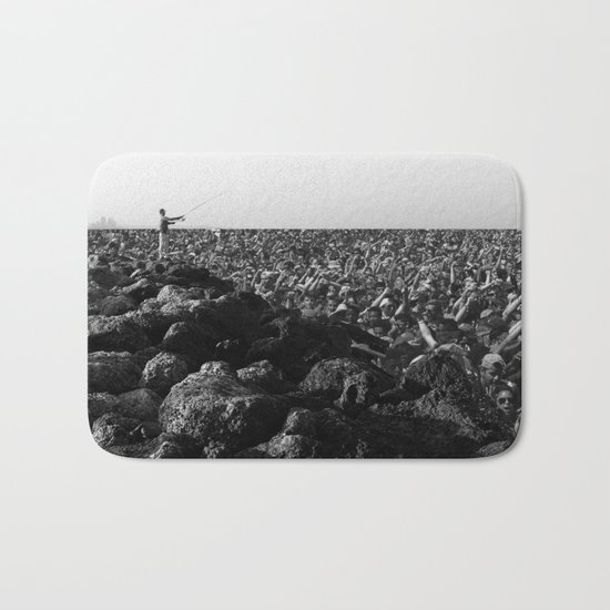 Gone Fishin' Bath Mat