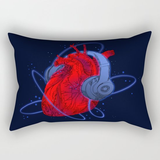 Listen to your Heart Rectangular Pillow