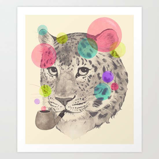 leopard changes his spots Art Print