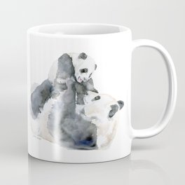 Mother and Baby Panda Bears Coffee Mug