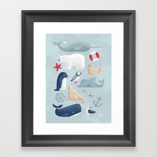 Seafaring Framed Art Print