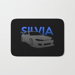 Nissan Silvia S15 Bath Mat | Vector, Graphic Design, Illustration, Digital 