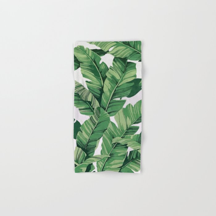Banana leaf hand towel store