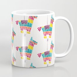 Mexican Donkey Piñata – CMYK Palette Coffee Mug