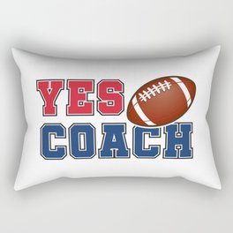 American Football - Yes Coach Rectangular Pillow