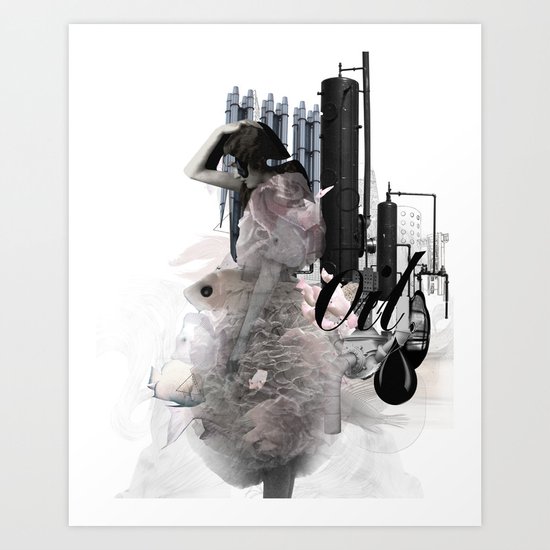 OIL Art Print