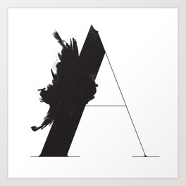 A is for Astronom Art Print