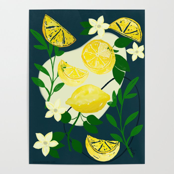 Lemon squeezy Poster