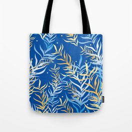 Underwater Wonder Blue 2/2 - Seaweeds Tote Bag