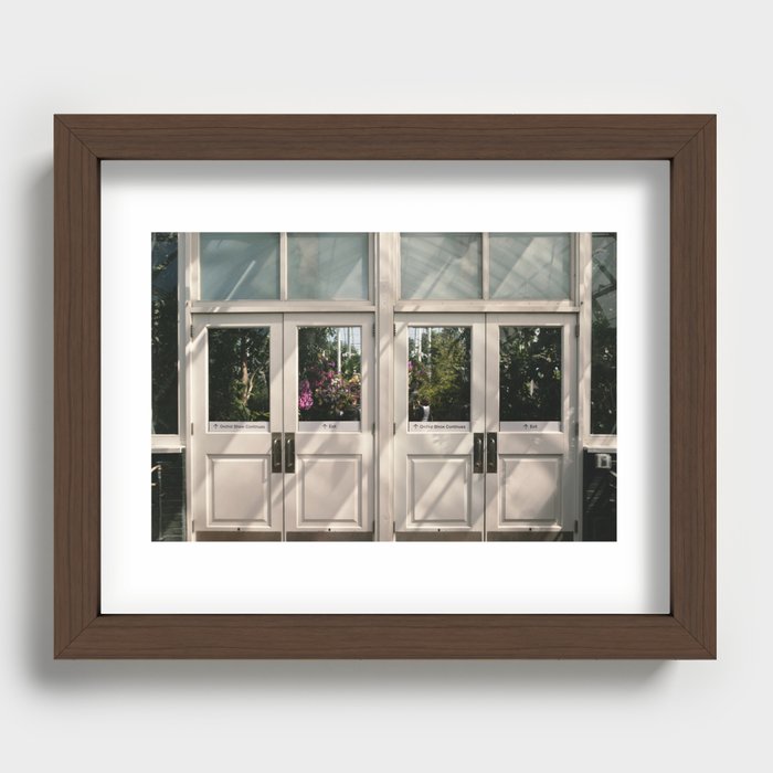 Door To Paradise Recessed Framed Print